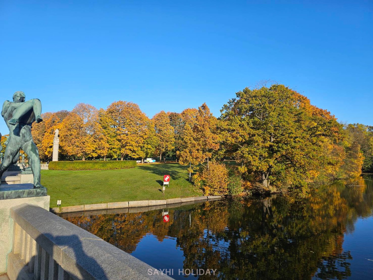 อุทยานฟรอกเนอร์  FROGNER SCULPTURE PARK กรุงออสโล ประเทศนอร์เวย์